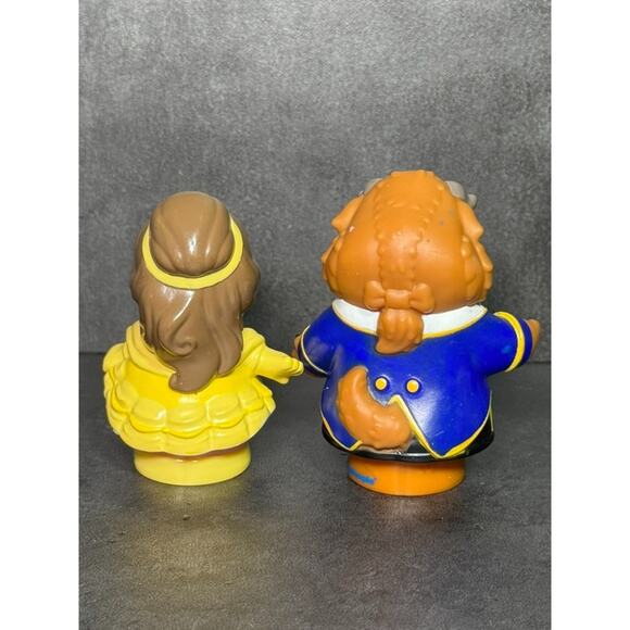 Little People Beauty And The Beast Figures Belle Beast Disney 2012 - Picture 4 of 4